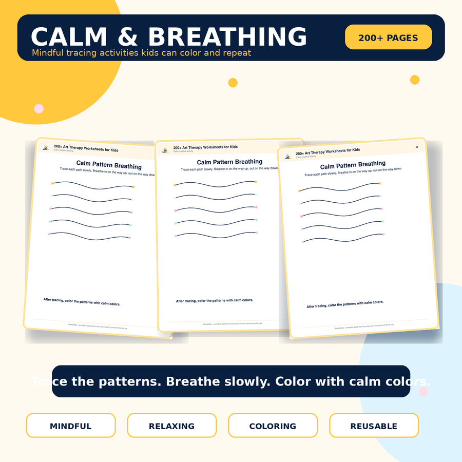 200+ Art Therapy Worksheets for Kids