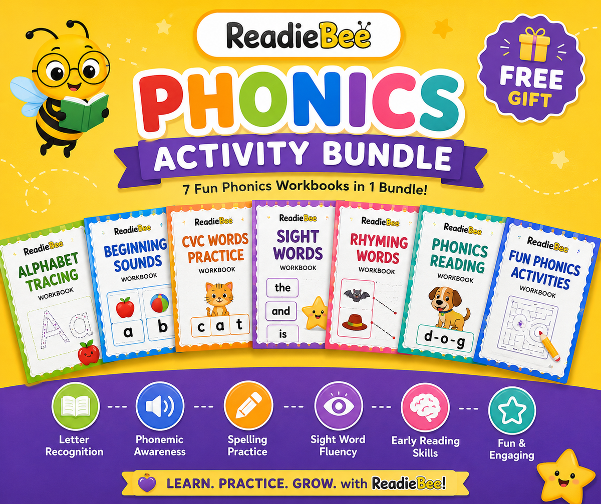ReadieBee Phonics Activity Bundle
